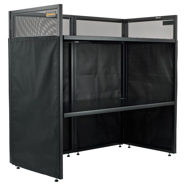 Roadworx DJ Table Black Shelf