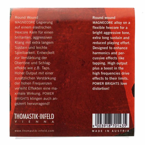 Thomastik Power Brights Light RP109