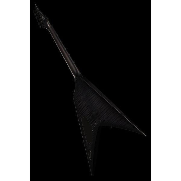 Solar Guitars V2.6FBB Baritone Flame Black