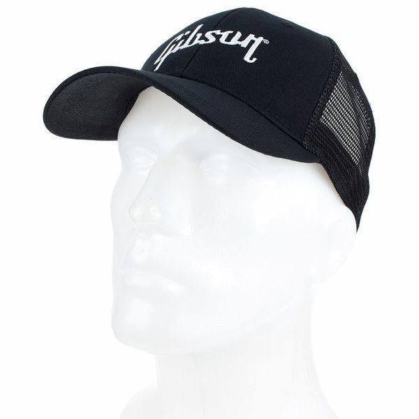 Gibson Trucker Baseball Cap Black