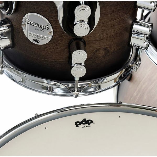 DW PDP CM7 Satin Charcoal B.