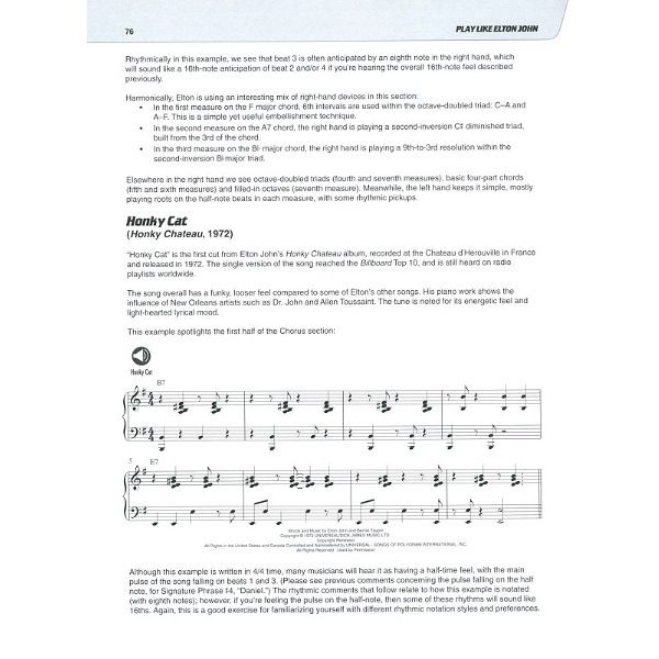 Hal Leonard Play Like Elton John