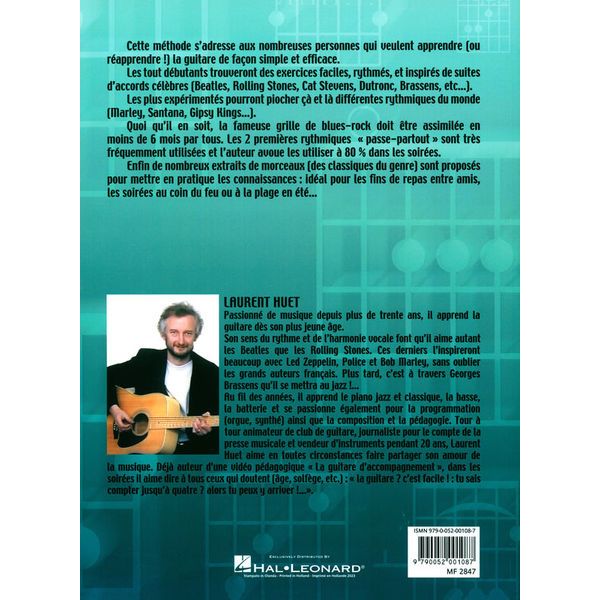 Edition Carisch Methode Pour Guitare