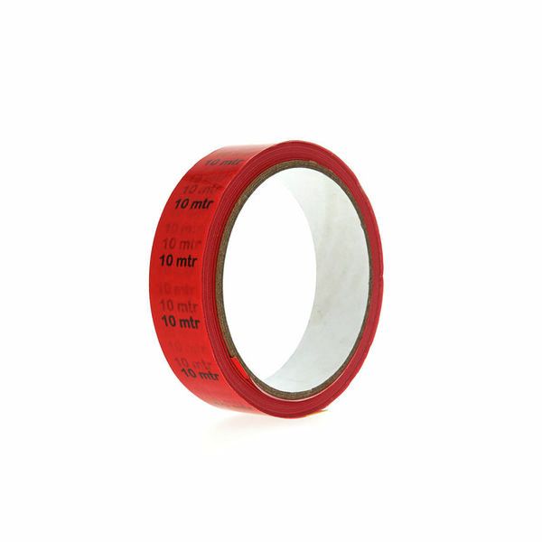 Showtec Markertape PVC 10m red