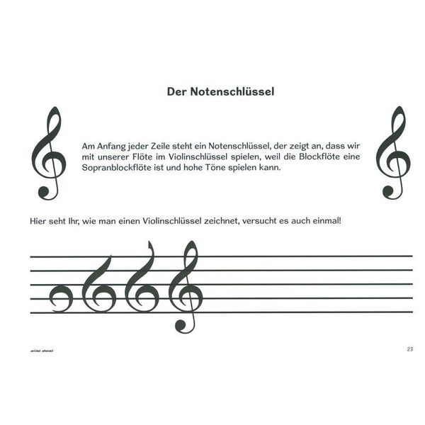 Artist Ahead Musikverlag Blockflöte lernen Lotti & Ben