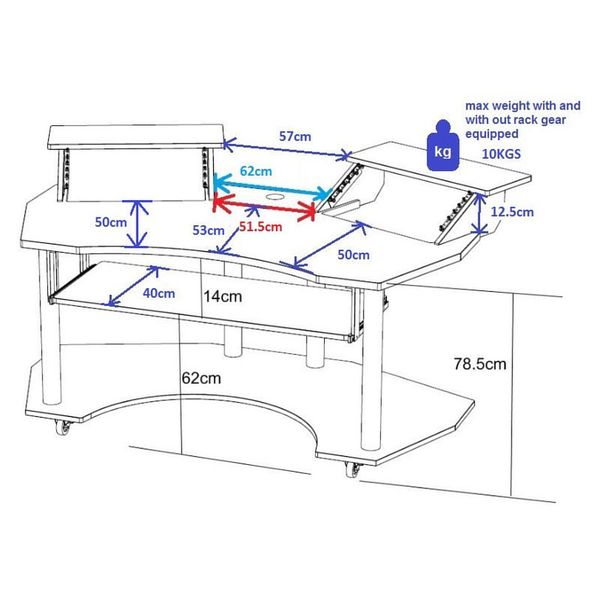 Millenium SD-180 N StudioDesk