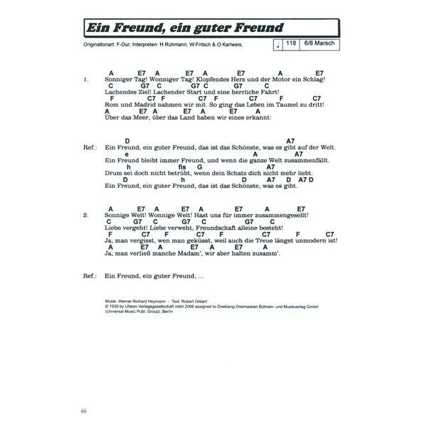 Bosworth 100 deutsche Schlager 20-40er