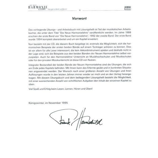 AMA Verlag Praxis Harmonielehre