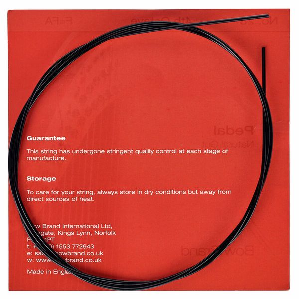 Bow Brand Pedal Natural Gut 4th F No.28