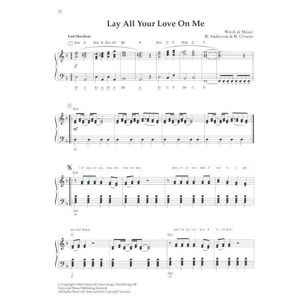 Holzschuh Verlag Akkordeon Pur Abba 1