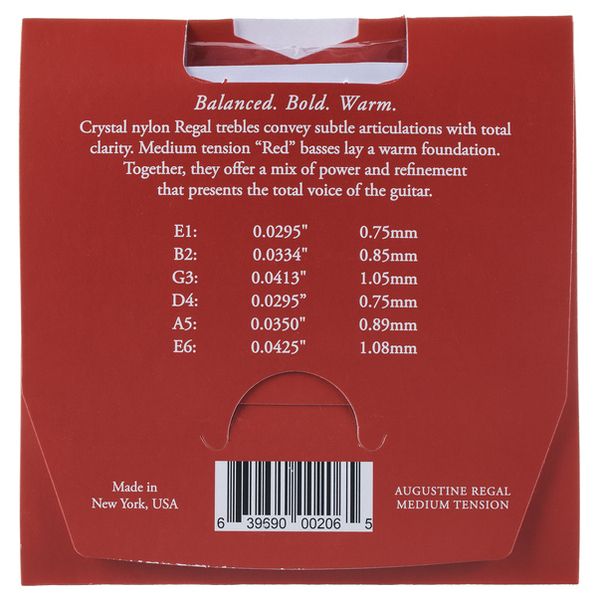 Augustine Classic Red Regal