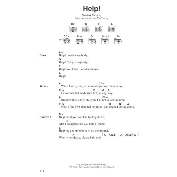 Hal Leonard Beatles Complete Chord Songboo