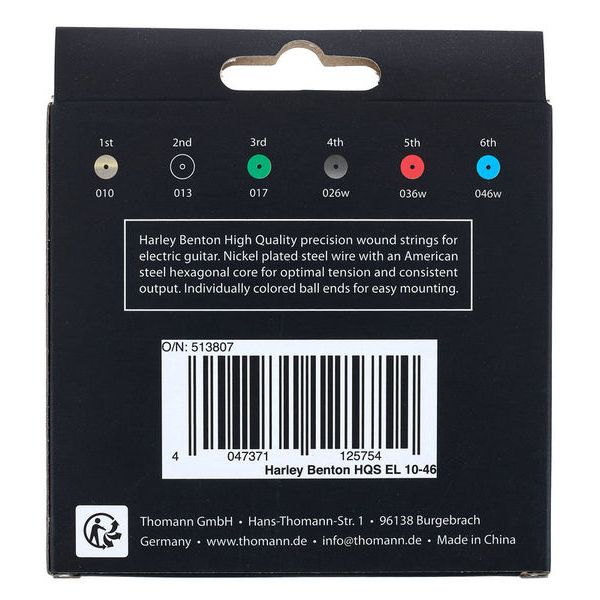 Harley Benton HQS EL 10-46