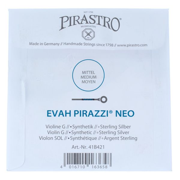 Pirastro Evah Pirazzi Neo G Violin 4/4