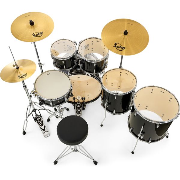 Pearl Roadshow 22" Plus 6pcs Black