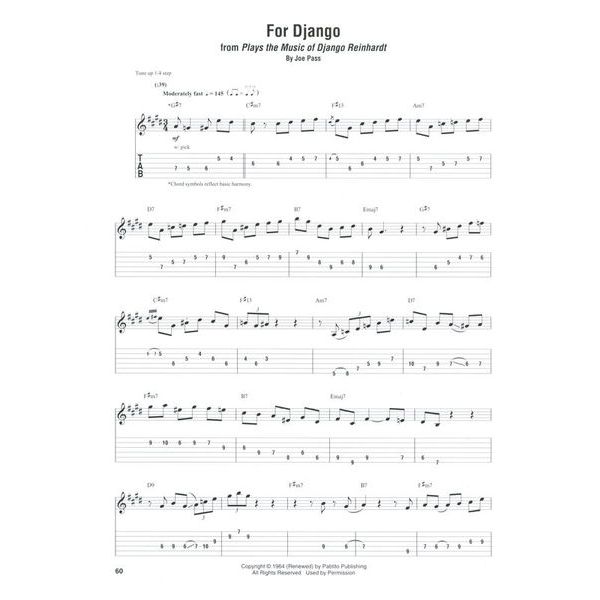 Hal Leonard Joe Pass Omnibook C