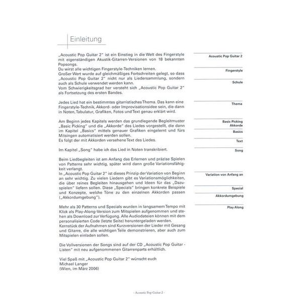 Edition Dux Acoustic Pop Guitar 2