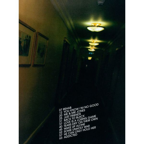 Hal Leonard Amy Winehouse Back to Black