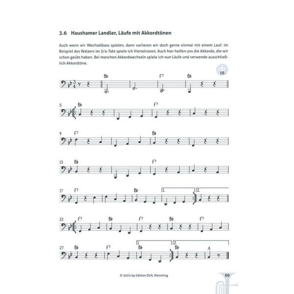 Edition Dux Tuba in der Volksmusik