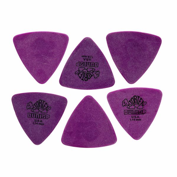Dunlop Tortex Triangle 1,14 6 Pack