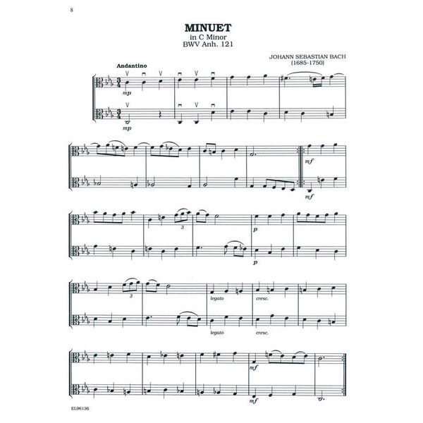 Alfred Music Publishing Classical Duets for All Viola