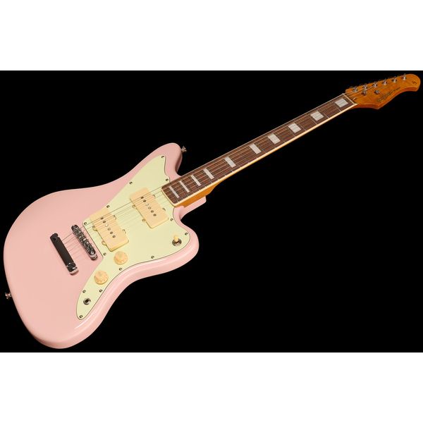 Harley Benton JA-60CC Shell Pink Bundle