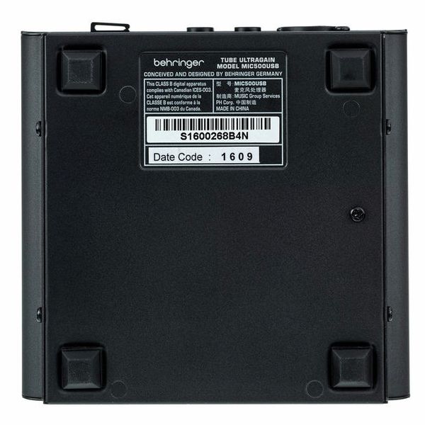 Behringer MIC500USB Tube Ultragain