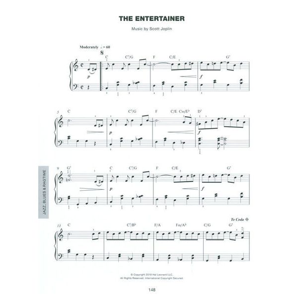 Hal Leonard The Big Black Easy Piano