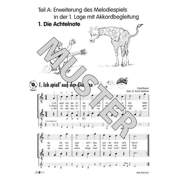 Acoustic Music Books Moro und Lilli 2 + CD