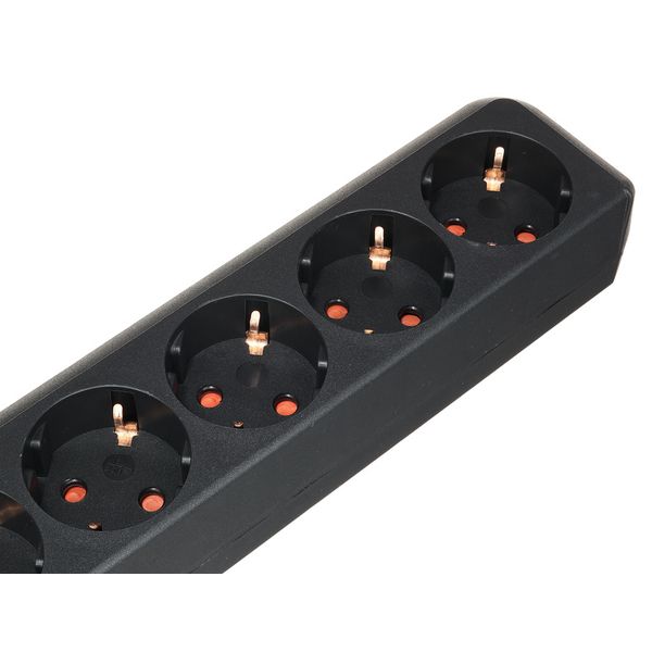 Brennenstuhl Eco-L 6 Way Split 1,5m BK