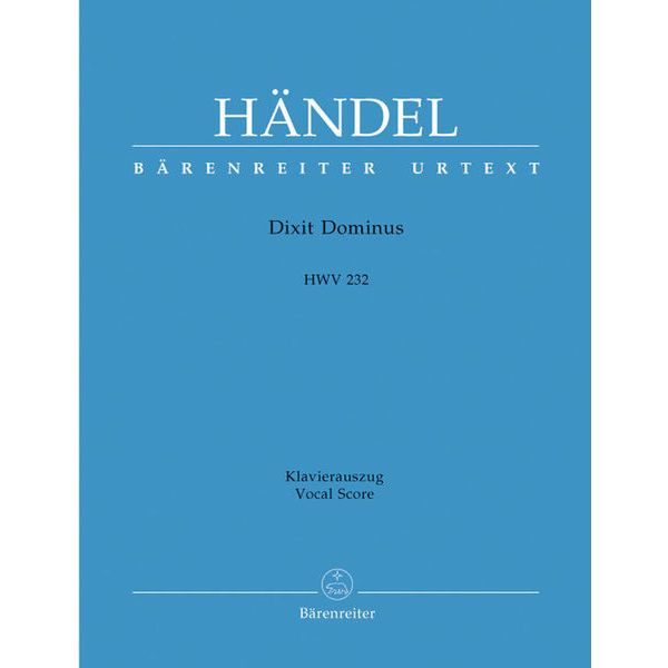 Brenreiter Hndel Dixit Dominus