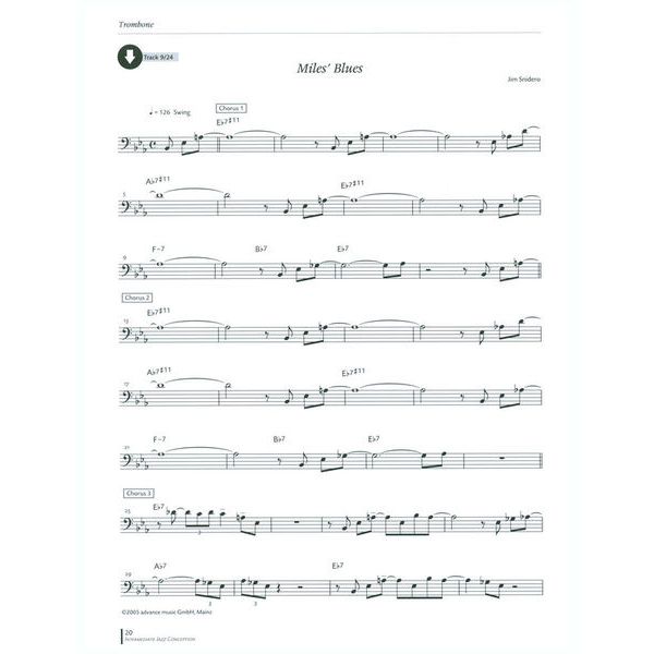 Advance Music Inter Jazz Conception Trombone