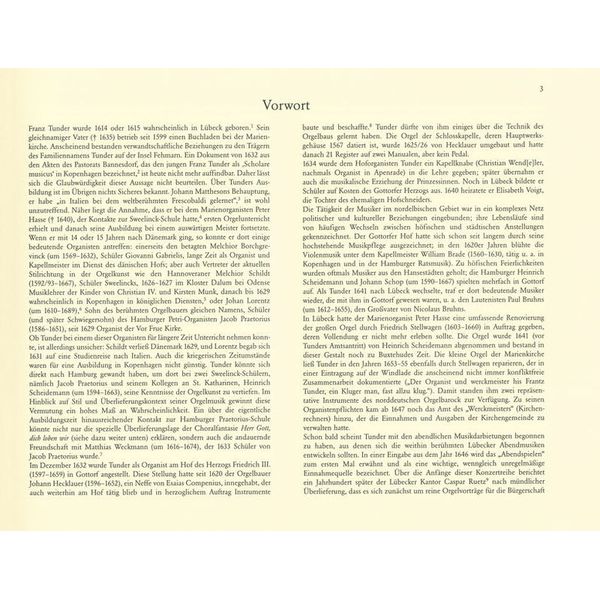 Breitkopf & Hrtel Tunder Smtliche Orgelwerke