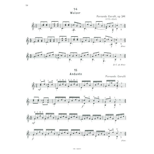 Universal Edition Die leichtesten Solostücke