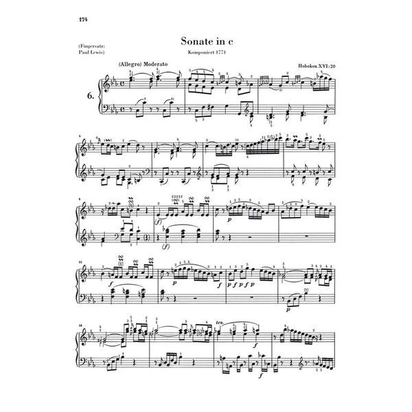 Henle Verlag Haydn Klaviersonaten 2