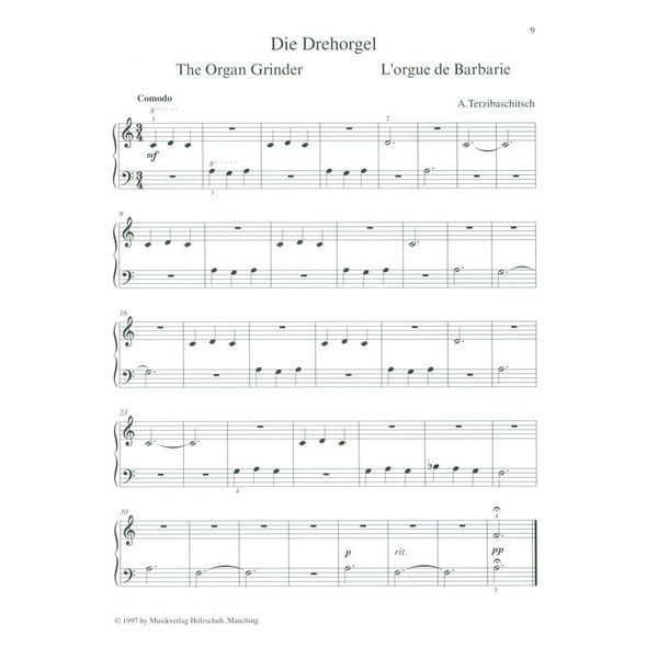 Holzschuh Verlag Vierhndige Tastentrume 1