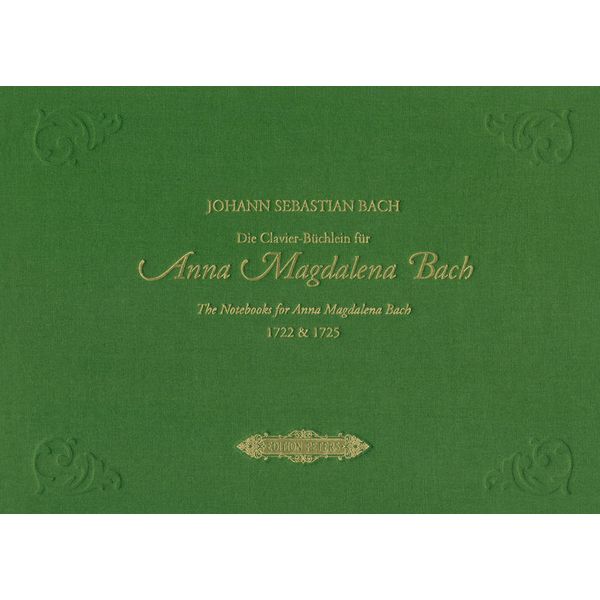 Edition Peters Clavier-Büchlein Anna Magdalen