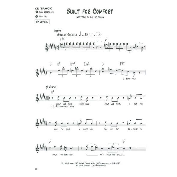 Hal Leonard Blues Play-Along Howlin' Wolf
