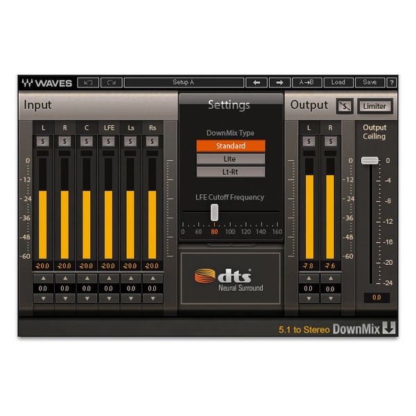 Waves Broadcast and Surround Suite