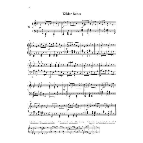 Henle Verlag Schumann Album für Die Jugend