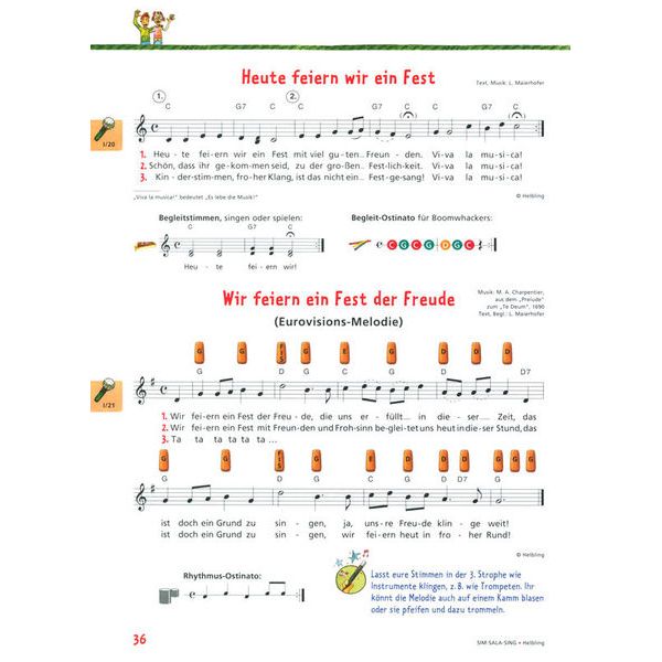 Helbling Verlag Sim Sala Sing Das Liederbuch D