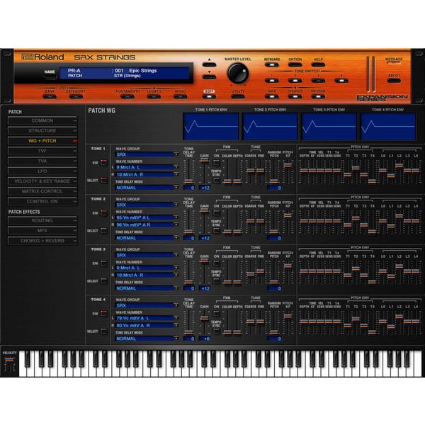 Roland Cloud SRX Strings
