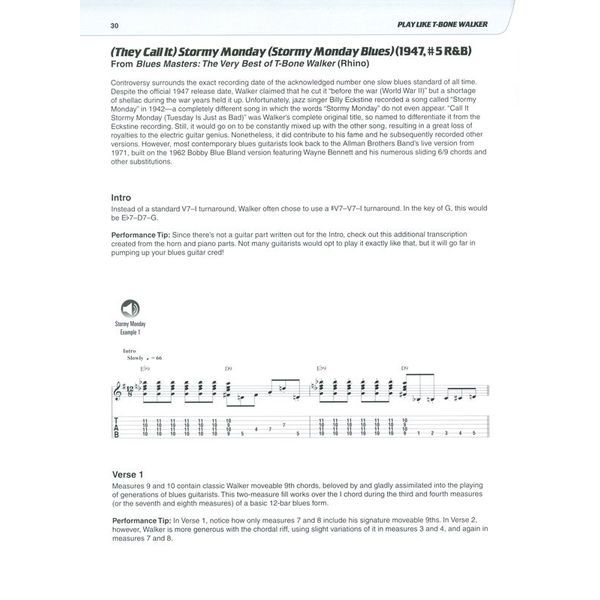 Hal Leonard Play Like T-Bone Walker