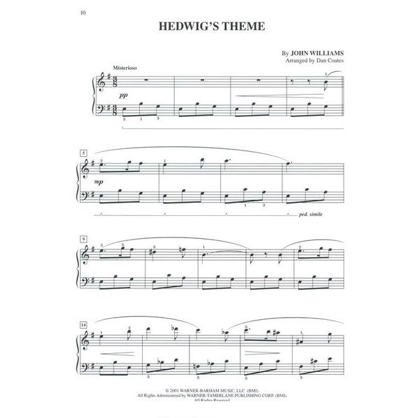 Alfred Music Publishing Harry Potter Magical Easy