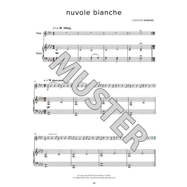 Chester Music Einaudi The Flute Collection