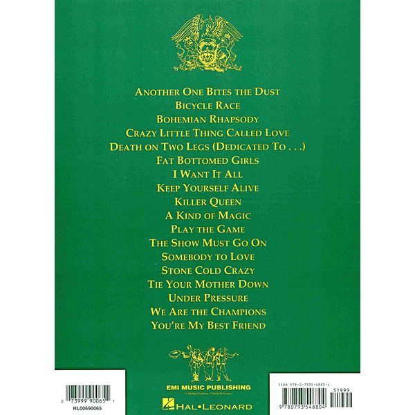 Hal Leonard Queen The Bass Guitar Collect