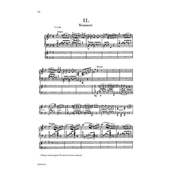 Music Minus One Mozart Concerto No.20 KV 466