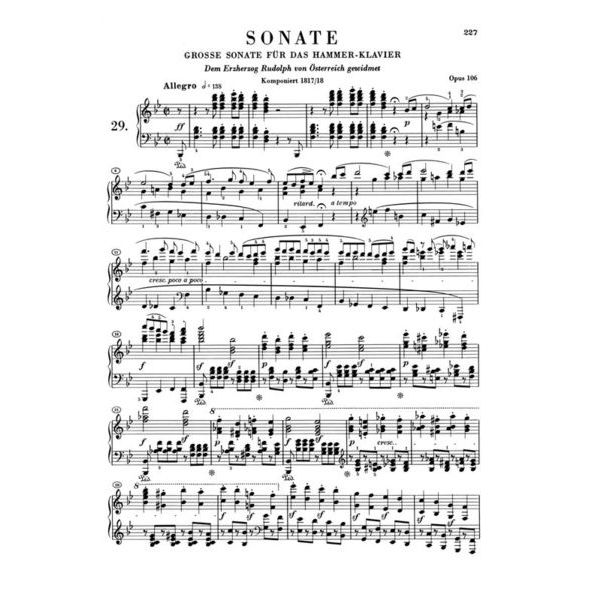 Henle Verlag Beethoven Klaviersonaten 2