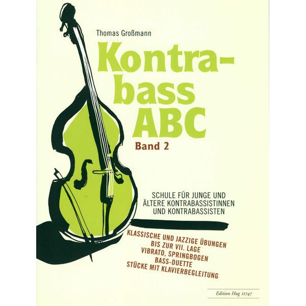 Edition Hug Kontrabass ABC 2 Schule