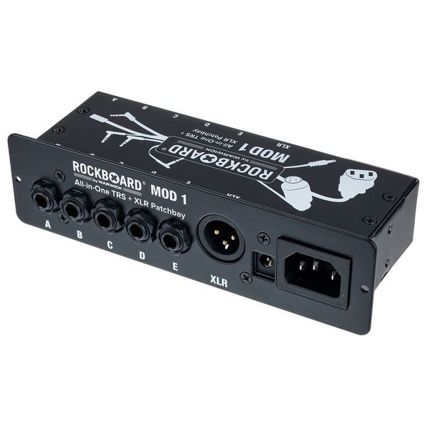 Rockboard MOD 1 V2 TRS & XLR Patchbay